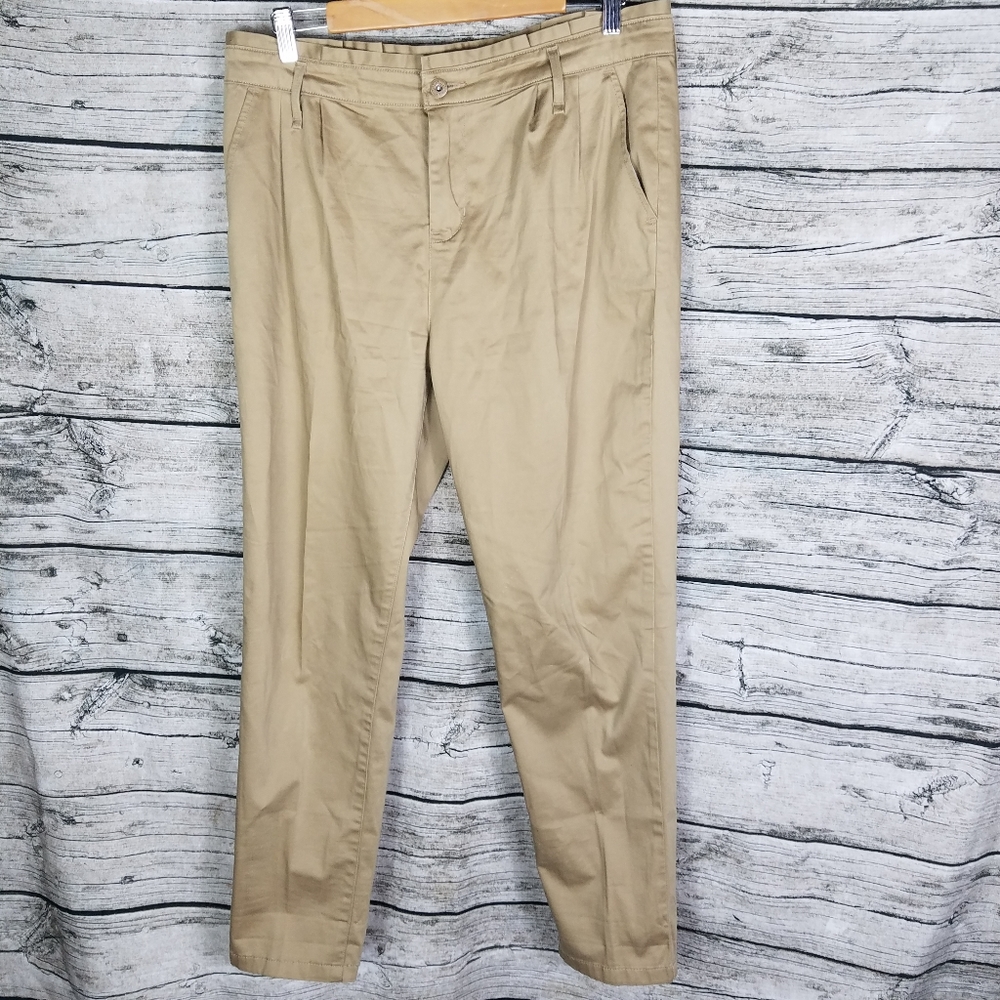Levis Taper Pleated Dress Pants Size 10